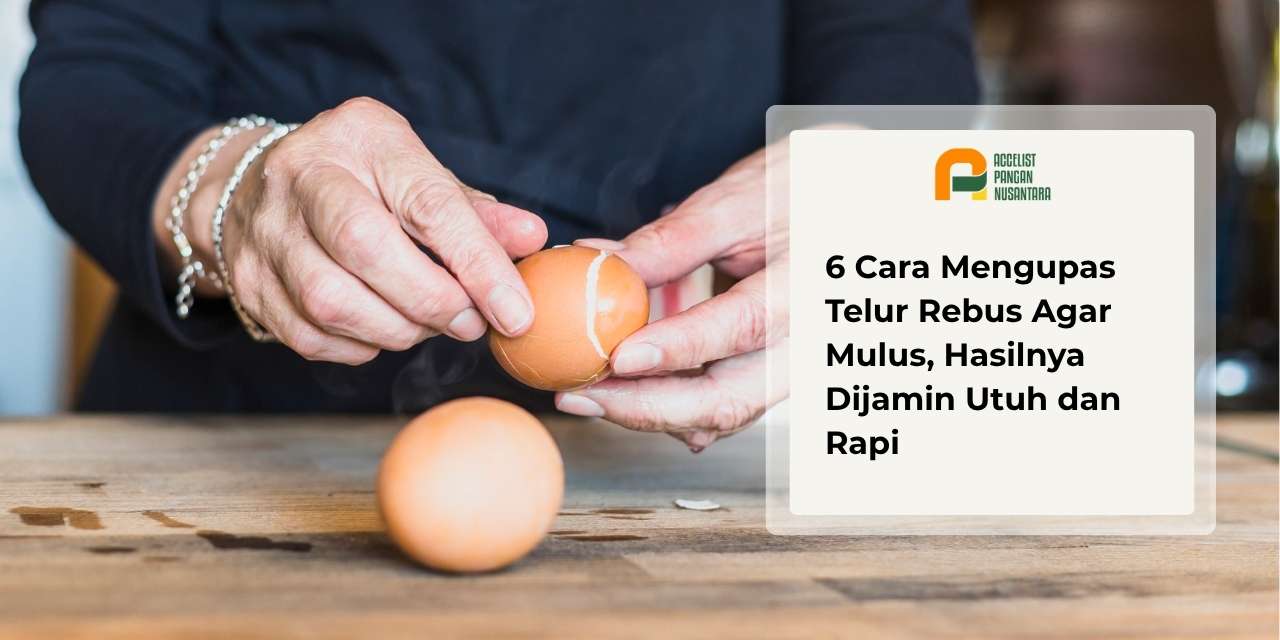 Cara Mengupas Telur Rebus