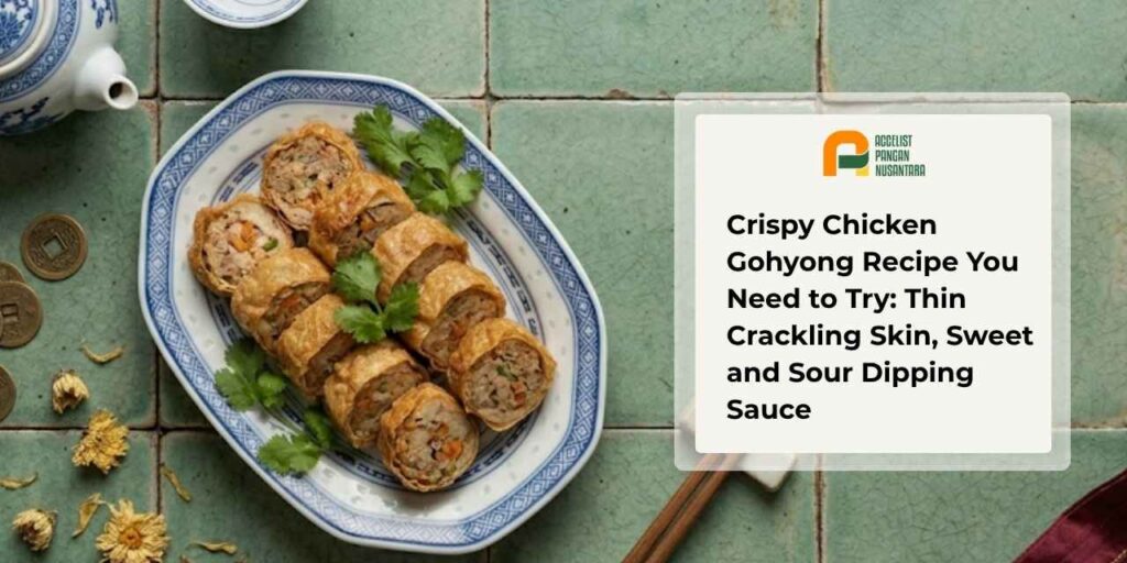 Chicken Gohyong Recipe with Sweet and Sour Sauce