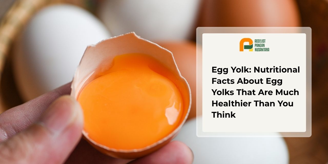 A close-up of a fresh, golden-yellow egg yolk, demonstrating the dense natural nutrients in the egg yolk.
