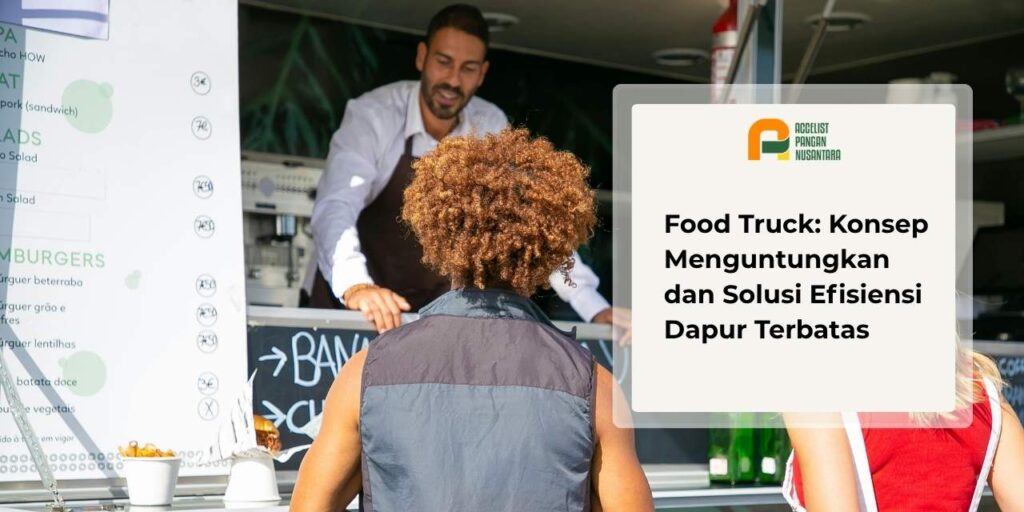 Bisnis food truck yang sangat ramai didatangi pengunjung.