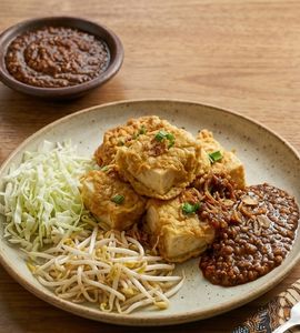 Tahu Telur Goreng Recipe: East Java's Iconic Fried Tofu Egg with Irresistible Peanut Sauce