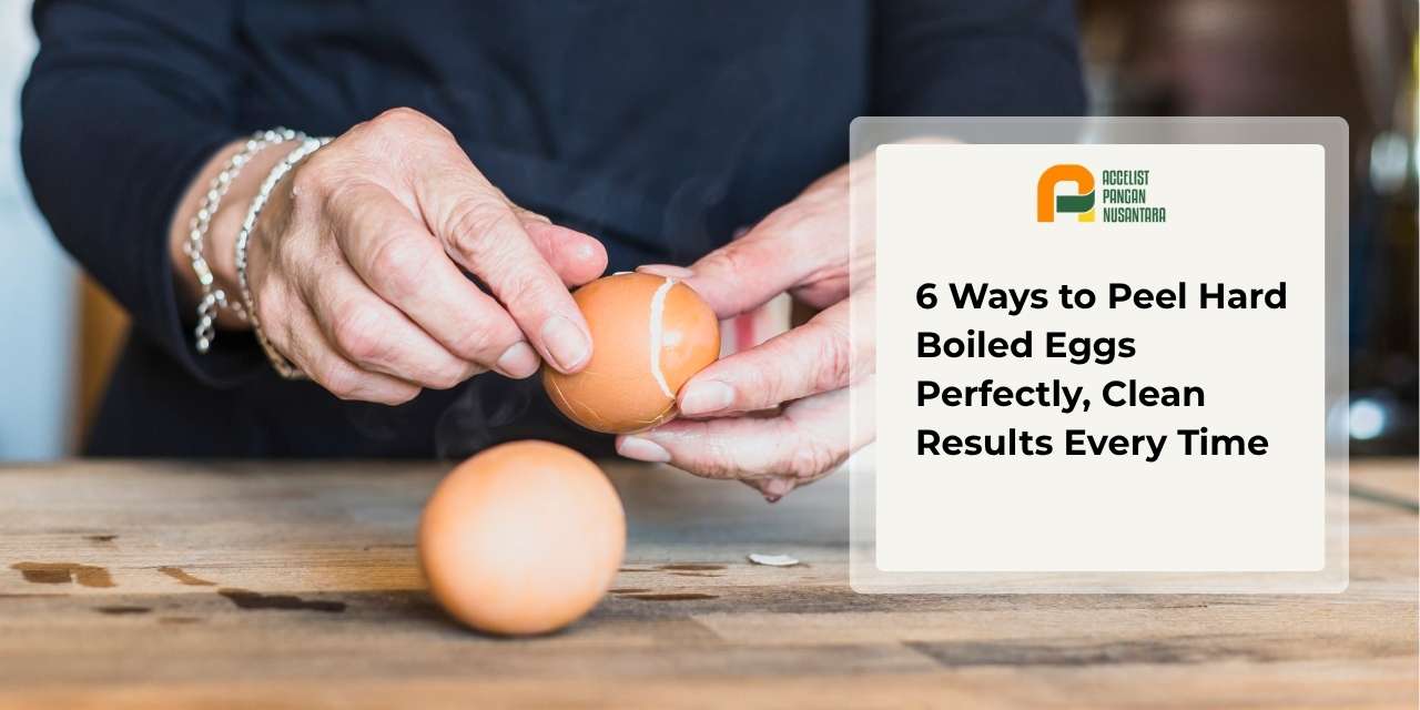How to Peel Hard Boiled Eggs
