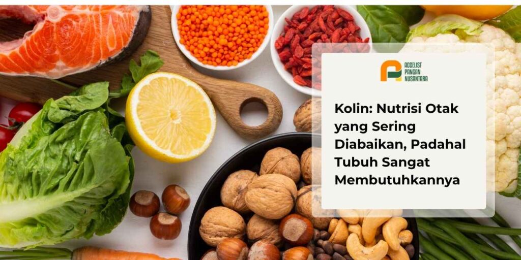 beberapa sumber makanan yang kaya akan kolin