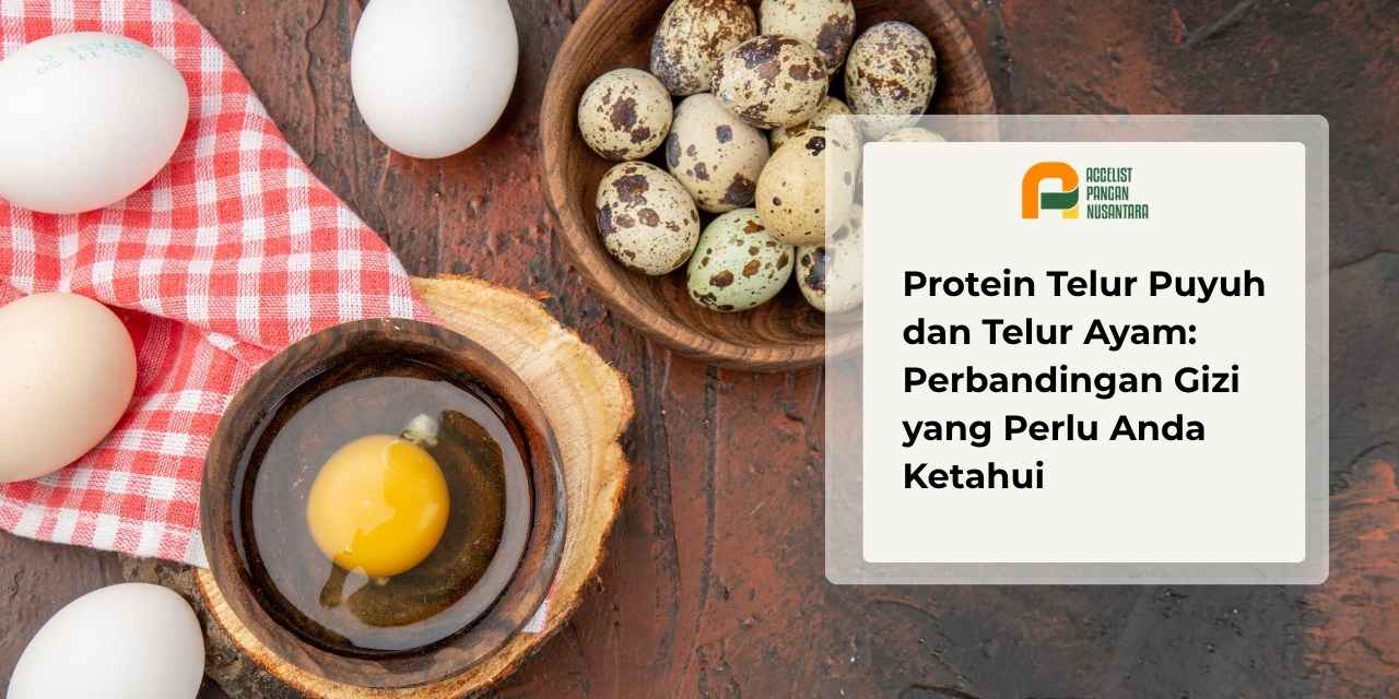 perbandingan kandungan protein antara telur puyuh dan telur ayam