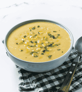 Thick Corn Egg Drop Soup