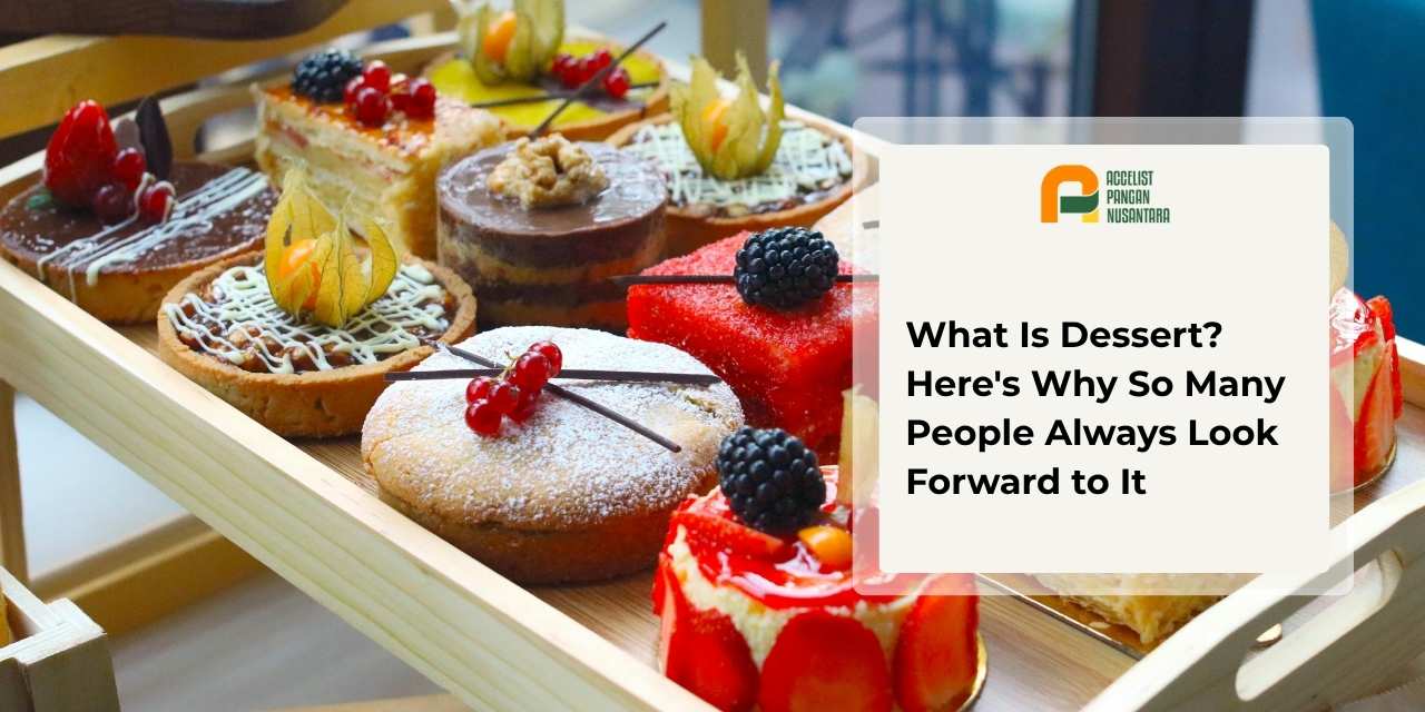 A serving of dessert beautifully presented on a restaurant table, ready to be enjoyed as a sweet finale after the main course.