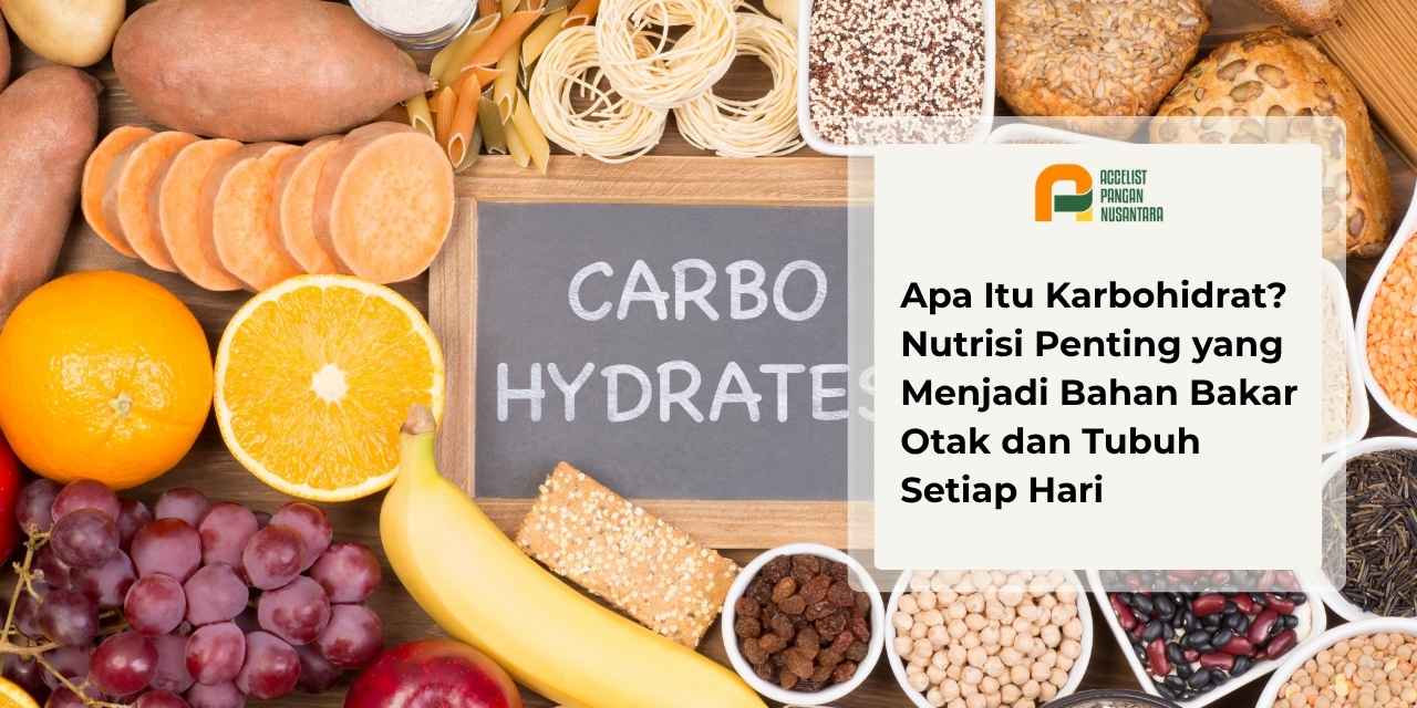 Berbagai makanan sumber karbohidrat kompleks.