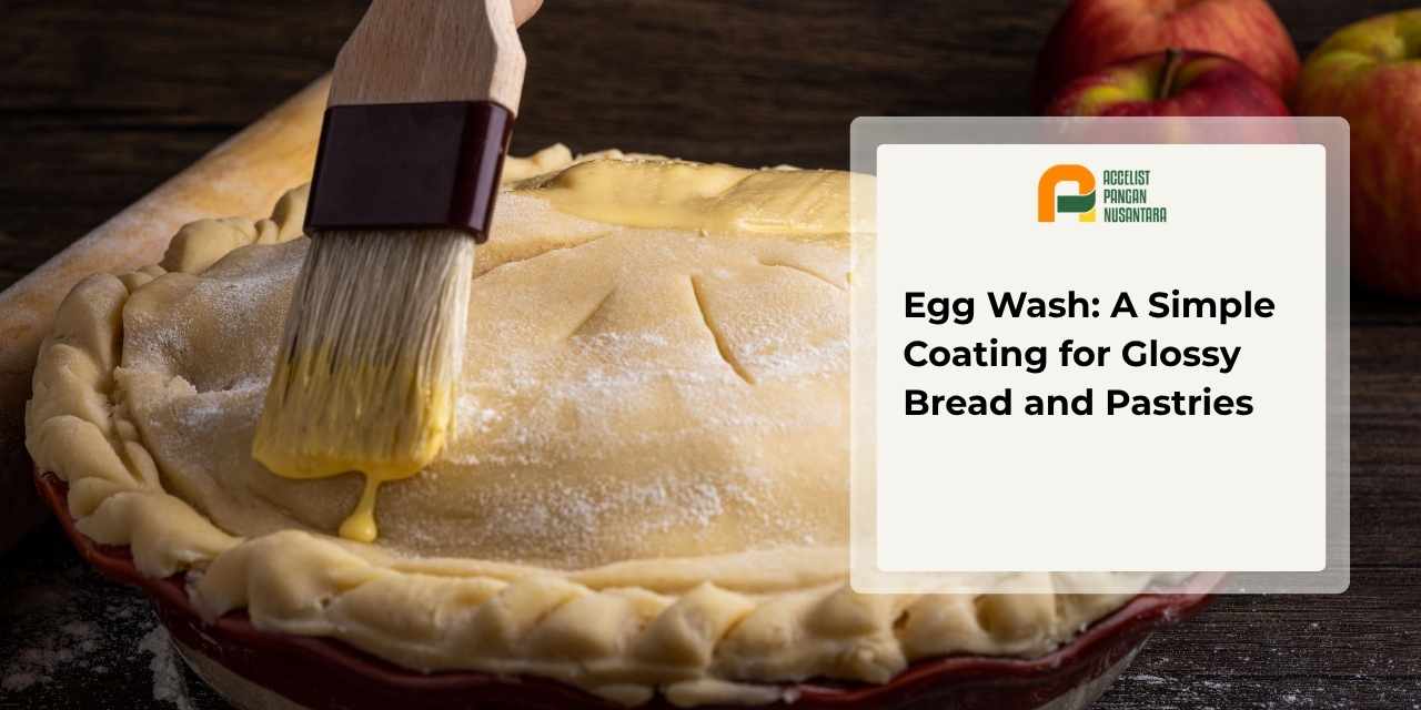 A Simple Egg Wash to Give Bread and Cakes a Glossy Finish