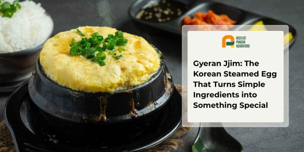 Korean-style steamed eggs (gyeran jjim)