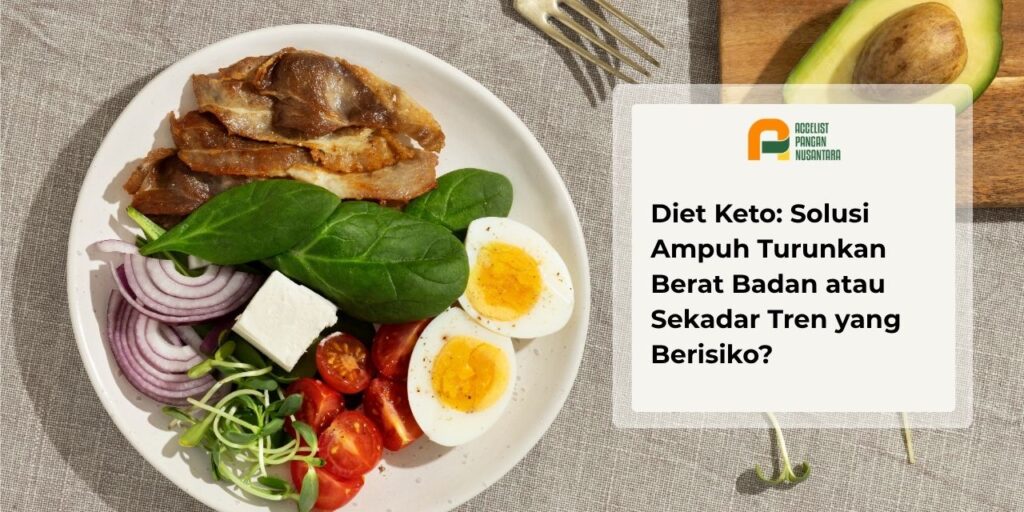 Menu diet keto tinggi lemak dan rendah karbohidrat