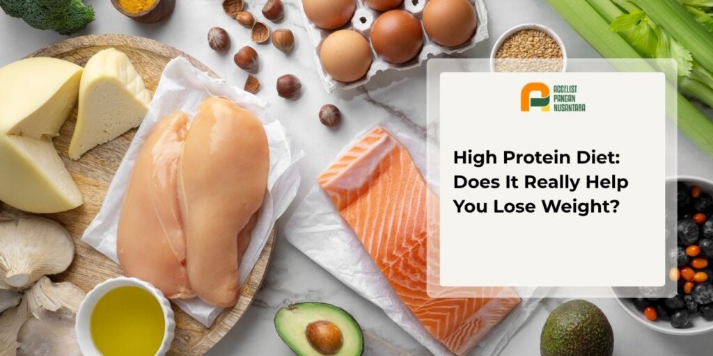 High protein diet foods such as eggs, chicken, and nuts