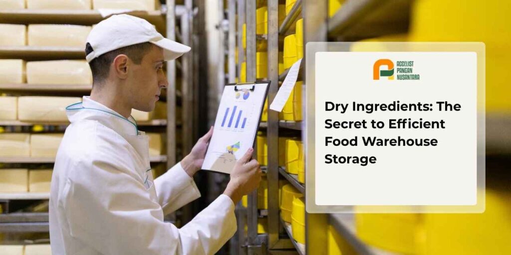 dry ingredients storage space efficiency warehouse