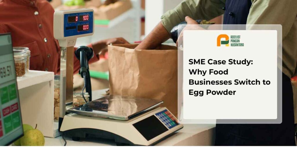 Egg powder for food business use