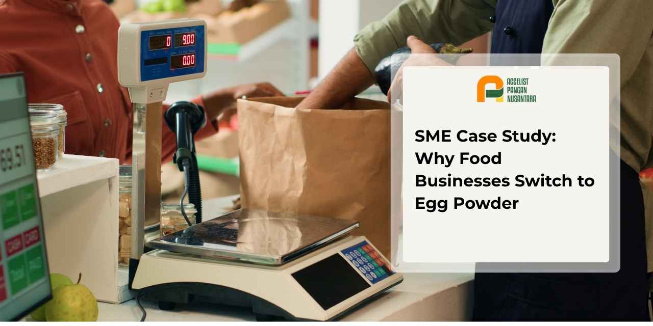 Egg powder for food business use