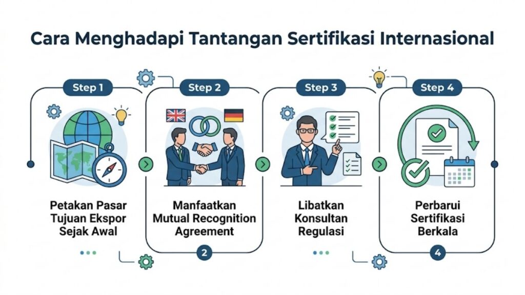 Cara Menghadapi Tantangan Sertifikasi Internasional