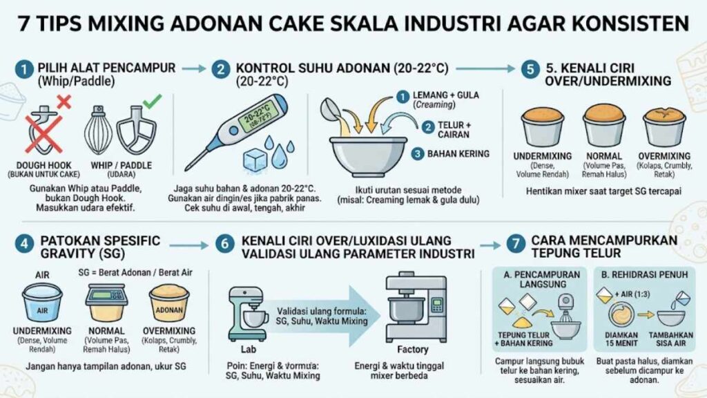 Industrial Cake Batter Mixing Tips for Consistent Results
